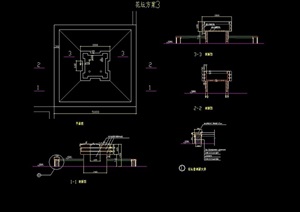 花坛素材设计cad施工图